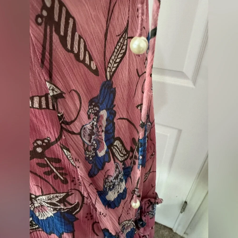 Cleobella Lotus Print Bella Mini Dress Size S - Picture 9 of 14